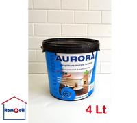 Idropittura lavabile interni Coprente Antimuffa Aurora Pittura Bianca 4 ,14 L