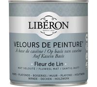 Idropittura lavabile Liberon Grigio Fleur de Lin 0,5 l Grigio