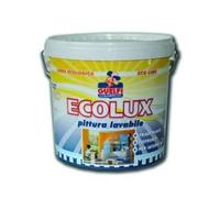 IDROPITTURA LAVABILE TRASPIRANTE ECOLUX PER INTERNI - lt.14 bianca FERR 382755