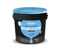 Idropittura per bagni e cucine Iris bianco 4 l