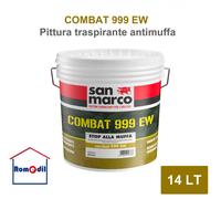 IDROPITTURA TRASPIRANTE ANTIMUFFA BIANCO SAN MARCO COMBAT 999 EW PER INTERNI