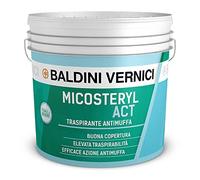 IDROPITTURA TRASPIRANTE ANTIMUFFA CON ADDITIVO MICOSTERYL ACT BIANCO, 4
