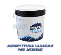IDROPITTURA TRASPIRANTE LAVABILE PER INTERNI LT.4 BIANCA PROFUMATA BIANCO POLARE