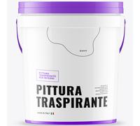 Idropittura Traspirante Semi Lavabile Alta Copertura Opaca Finitura Bianca