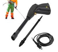 Idropulitore Ad Alta Pressione | Pulitore Spray per Auto con Tubo Flessibile Regolabile - Strumento per Lavaggio Domestico ad Acqua per Pareti Terrazzo Pavimenti Giardinaggio Veicoli