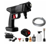 IDROPULITRICE A BATTERIA 12 V ALTA PRESSIONE PORTATILE SENZA FILI LAVAGGIO AUTO