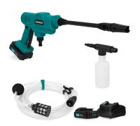Idropulitrice a batteria 20V - 24 bar| Accessori inclusi - Due batterie 2.0 Ah e caricatore rapido inclusi