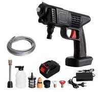 Idropulitrice a Batteria 36V Portatile Senza Fili Lavaggio Auto Giardini Casa