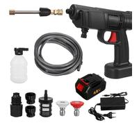 IDROPULITRICE A BATTERIA 48V ALTA PRESSIONE PORTATILE SENZA FILI LAVAGGIO AUTO