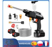 Idropulitrice a batteria da 1500W ad alta potenza, pistola a spruzzo per lavaggio auto, compatibile con batteria Makita 18V, per la pulizia di casa e giardino