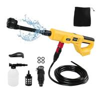 Idropulitrice a batteria per DeWalt 18-20V Battery, 21000RPM 1000 PSI portatile a mano con ugello 6-in-1 per la pulizia di auto pavimenti recinzioni pareti (senza batteria)