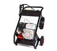 Idropulitrice a scoppio con motore a benzina da 7Hp con lancia a spruzzo inclusa