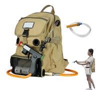 Idropulitrice a zaino, Idropulitrice portatile per auto senza spazzole, Strumenti per la pulizia profonda, Pistola ad acqua automatica a prova di perdite, Leggera e senza fili, per auto