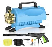 Idropulitrice ad Alta Pressione, 1000 W, Max.50 Bar, Portata 300 l/h, Superficie 30 m²/h - Idropulitrice Professionale con Filtro Dell'acqua, Flessibile, Pistola Ad Alta Pressione