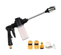 Idropulitrice ad alta pressione, idropulitrice portatile a batteria 37x14 cm con impugnatura ergonomica, spruzzatore d'acqua regolabile a 360 gradi per la pulizia esterna del garage