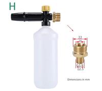 Idropulitrice Adjusable Schiuma Cannone Auto Rondella Neve Lancia Alta Pressione