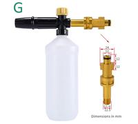 Idropulitrice Adjusable Schiuma Cannone Auto Rondella Neve Lancia Alta Pressione