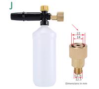 Idropulitrice Adjusable Schiuma Cannone Auto Rondella Neve Lancia Alta Pressione