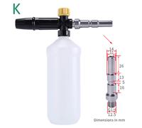 Idropulitrice Adjusable Schiuma Cannone Auto Rondella Neve Lancia Alta Pressione