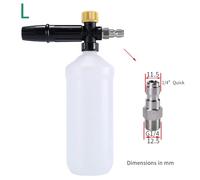 Idropulitrice Adjusable Schiuma Cannone Auto Rondella Neve Lancia Alta Pressione