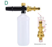 Idropulitrice Adjusable Schiuma Cannone Auto Rondella Neve Lancia Alta Pressione