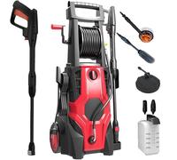 Idropulitrice Alta Pressione 180 Bar 5 In 1 2400W con Accessori Completi e Serbatoio Sapone Integrato