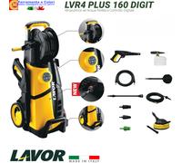 Idropulitrice Digitale LAVOR 160 BAR 2500W Lavaggio Auto Moto Casa 510 L/h LVR4