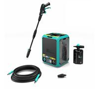 IDROPULITRICE ELETTRICA ACQUA FREDDA CON ACCESSORI E LANCIA GETTO 2500 W 180 BAR