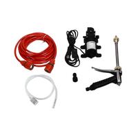 Idropulitrice Elettrica Portatile, 100W 12V, Pompa Acqua con Filettatura G1/2, per Auto, Biciclette, Giardini, 6m Tubo