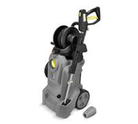 Kärcher idropulitrice professionale ad acqua fredda HD 4/10 X Plus Classic con avvogitubo integrato, pressione di lavoro 100 bar, portata 400 l/h, tubo 8 m, pistola ad alta pressione, ugello rotante
