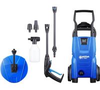 Idropulitrice Nilfisk C 110 Bar + spruzzatore di schiuma + pulitore compatto per patii - per piccoli patii e automobili (1400 W)