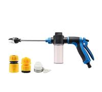 Idropulitrice per Auto con Schiuma Ugello Regolabile per Lavaggio | Alta Pressione, Telescopica Multi-Porta per Tubo per Pulizia Auto, Camper, Barca, Moto, Ruote, Garage