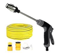 Idropulitrice per tubo 'acqua, idropulitrice per tubo da giardino - Potente spruzzatore ad alta pressione per da giardino - Pulitore con ugello ad alta pressione per cortili, terrazzi, irrigazion