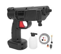 Idropulitrice Portatile 450PSI Senza Fili, Pulitore ad Alta Pressione 500W con Batteria per Auto e Giardino, Pistola ad Acqua Leggera per Lavaggio Esterno