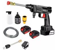 IDROPULITRICE PORTATILE A BATTERIA PRESSIONE ACCESSORI 48V 2 BATTERIE