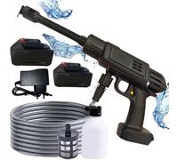 Idropulitrice Portatile a doppia Batteria 48V 140W Alta Pressione 3L/min Auto Mo