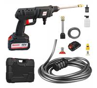 IDROPULITRICE PORTATILE MULTIUSO A BATTERIA 48V AD ACQUA ALTA PRESSIONE PER BARC