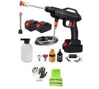 IDROPULITRICE PORTATILE SENZA FILI A BATTERIA ADATTO PER GIARDINAGGIO PER LAVAGGIO AUTO MOTO SCOOTER PAVIMENTI PULIZIA CASA ANGOLI E FESSURE COMPATIBILE CON TOYOTA Pulitrice Pulivapor Idropulitore