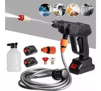 IDROPULITRICE PROFESSIONALE CON PRESSIONE CON DOPPIA BATTERIA 48V + VALIGIA