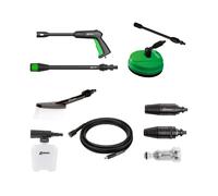 Ribimex - Idropulitrice Verticale Elettrico 480 l /h 1600W Colore Nero /Verde - SPEDIZIONE GRATUITA