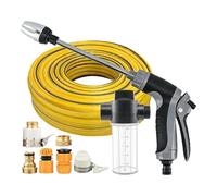 Idropulitrice Rotante - Strumento Per Il Lavaggio Di Gatti E Cani Three Sixty | Spruzzatore Elettrico Ad Alta Pressione Per Proprietari Di Casa, Giardinieri, Professionisti, Agricoltori, Terrazze, Rec