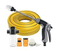 Idropulitrice | Rotazione a 360° per Irrigazione del Giardino - Irrigazione Giardino,per Proprietari di Casa, Agricoltori, Pulizia di Viali, Passaggi, Recinzioni, Grondaie, Fiancate, Ponti e