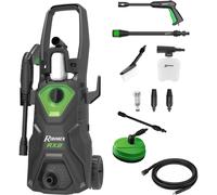 Ribimex - Idropulitrice Verticale Elettrico 480 l /h 1600W Colore Nero /Verde - SPEDIZIONE GRATUITA