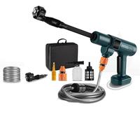 Idropulitrice senza fili per Makita 18 V batteria 700 PSI portatile portatile con ugello 6 in 1 cannone in schiuma per la pulizia di pavimenti auto, recinzioni, pareti (batteria non inclusa)