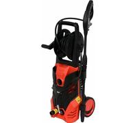 Idropulitrice Spazzola Per Terrazza Avvolgitubo 2000W 150BAR 6L/M 2KW Con Ruote