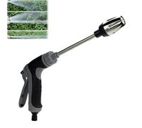 Idropulitrice, ugello spray, in acciaio inox resistente, facile installazione, compatibilità universale, rotazione a 360° per tre modalità di spruzzo con vasetto in schiuma (singolo)