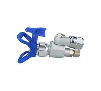 Idropulitrice, Valvola 287030 287036 Spruzzo Airless Con Giunto Adattatore Valore Di Intercettazione Punta For Pistola A Spruzzo Ad Alta Pressione Girevole(287030 set)