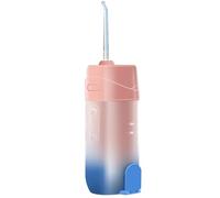 Idropulsore Dentale Portatile,200ml,Cura Ottimale di Denti e Gengive Con Tecnologia a Impulsi,3 Modalità e 4 Ugelli,Rotazione a 360°,Ricaricabile Via USB,Fino a 30 Giorni di Autonomia (Blue)