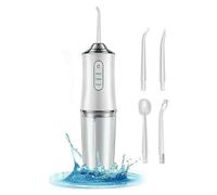Idropulsore dentale professionale portatile pulizia denti orale + 4 ugelli