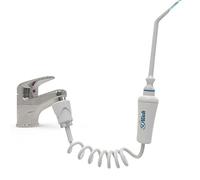 Idropulsore Dentale SoWash | Idrogetto | Si Collega al Rubinetto | Irrigatore Dentale Senza Batterie e Elettricità | Testina con Getto Singolo Lineare | Prodotto Italiano